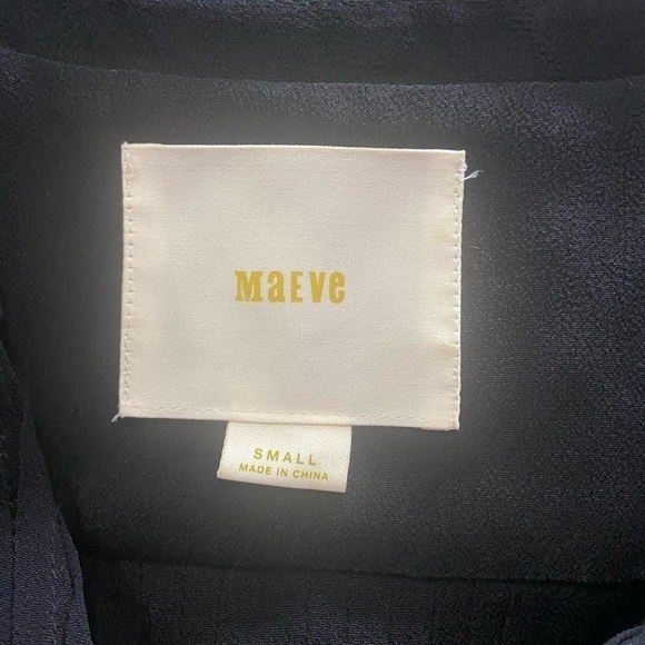 Anthropologie Maeve Caravane Tunic Dress in Black - Picture 8 of 10